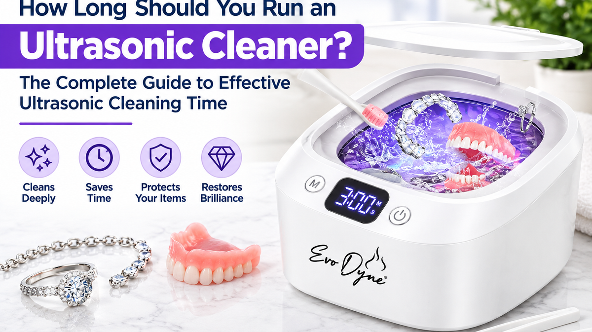 How Long Should You Run an Ultrasonic Cleaner? The Complete Guide to Effective Ultrasonic Cleaning Time