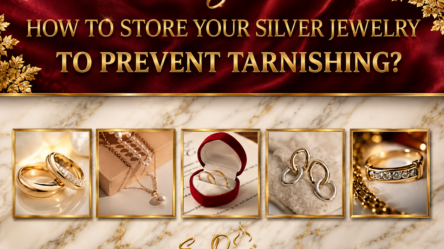 How to Store Your Silver Jewelry to Prevent Tarnishing: Expert Tips & Tools