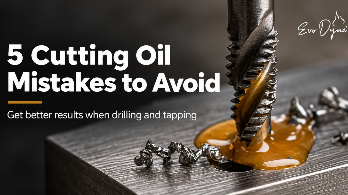 5 Common Mistakes with Cutting Oil—and How to Get the Best Results Every Time