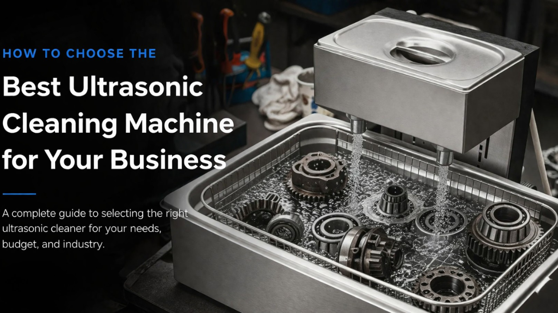 How to Choose the Best Ultrasonic Cleaning Machine for Your Business: A Complete Guide