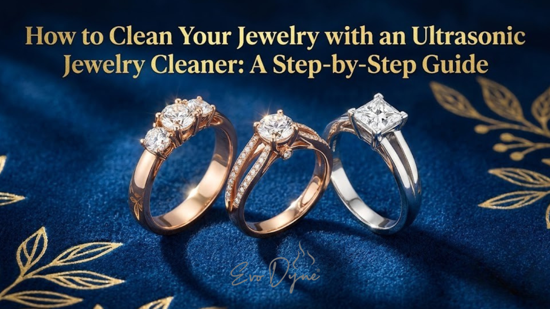 How to Clean Your Jewelry with an Ultrasonic Jewelry Cleaner: A Step-by-Step Guide