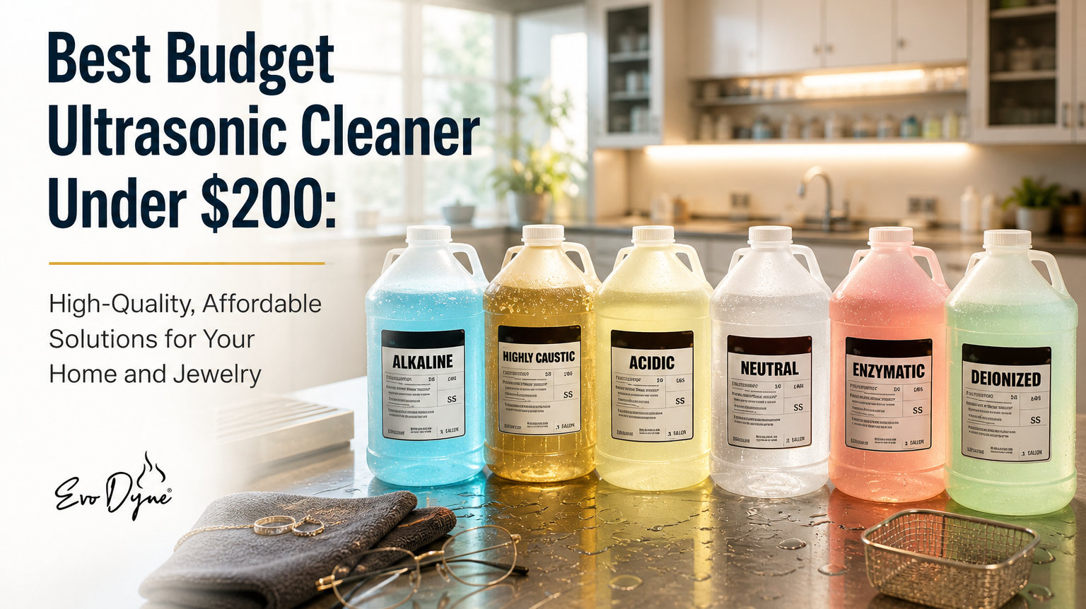 Best Budget Ultrasonic Cleaner Under $200: High-Quality, Affordable Solutions for Your Home and Jewelry