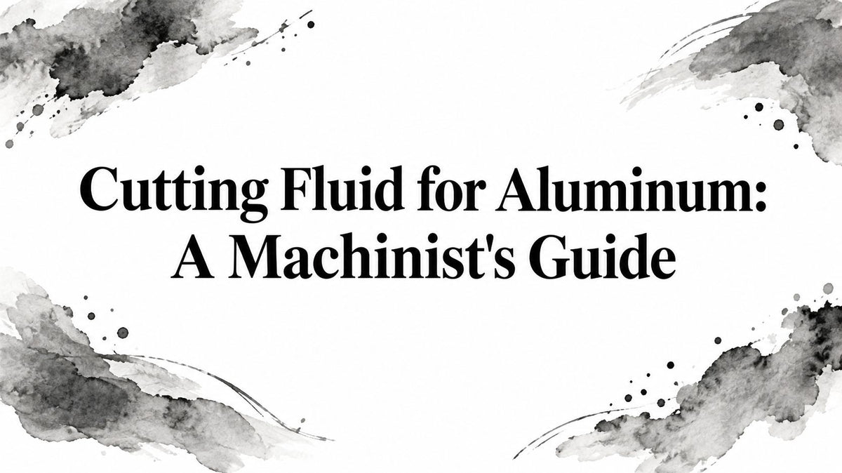 Cutting Fluid for Aluminum: A Machinist's Guide