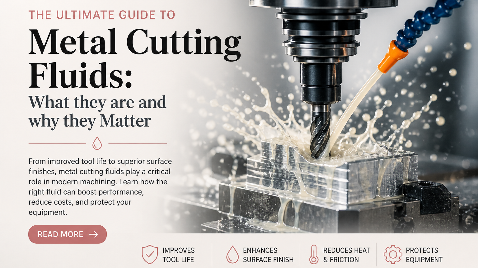 The Ultimate Guide to Metal Cutting Fluids: What They Are and Why They Matter