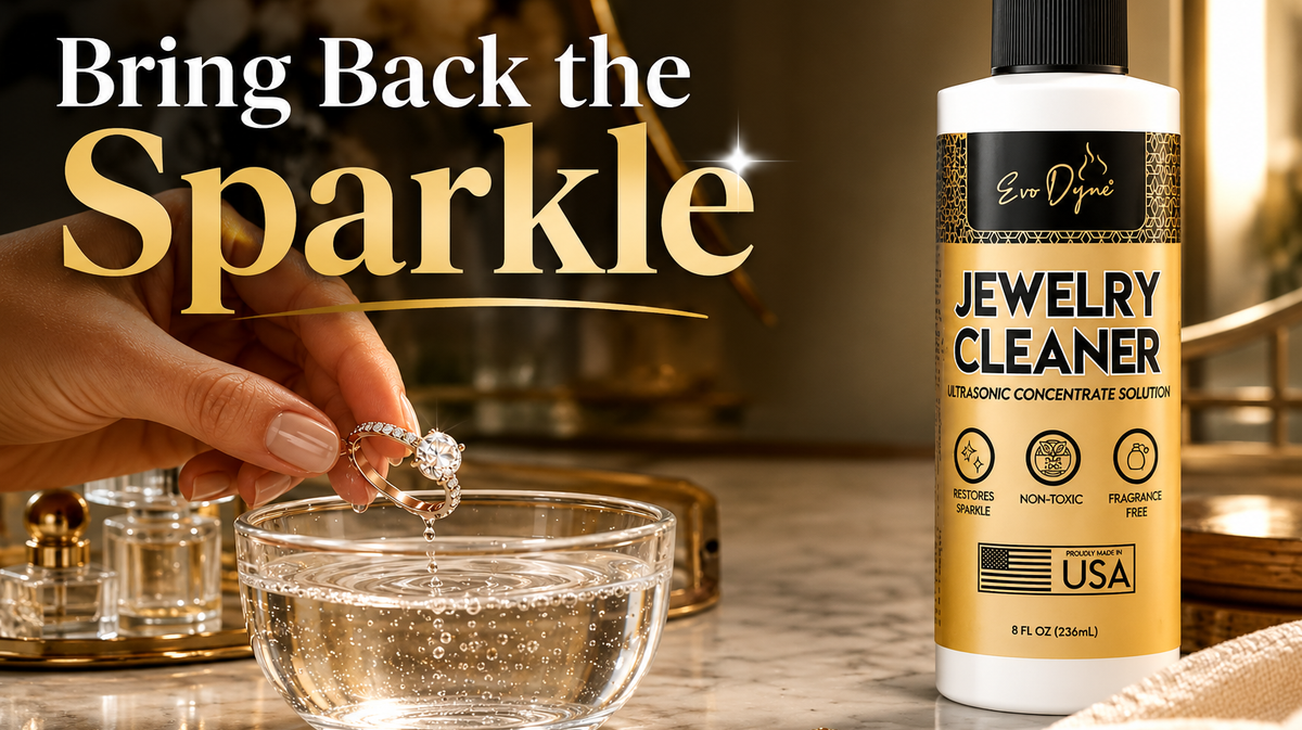 What Liquid Do You Put in an Ultrasonic Jewelry Cleaner?