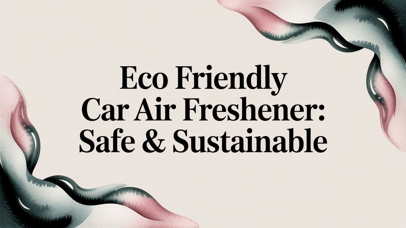 Eco Friendly Car Air Freshener: Safe & Sustainable