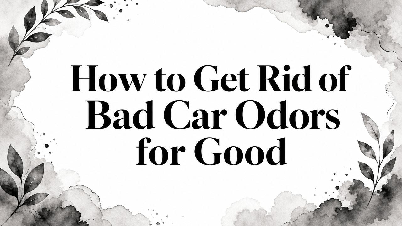 How to Get Rid of Bad Car Odors for Good