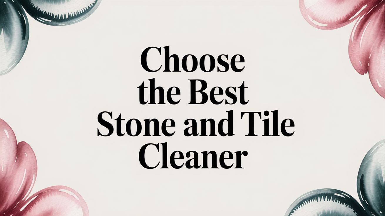 Choose the Best Stone and Tile Cleaner