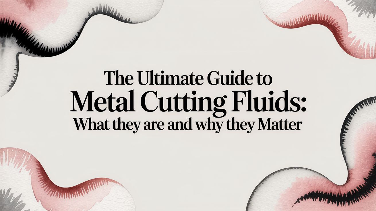 The Ultimate Guide to Metal Cutting Fluids: What They Are and Why They Matter