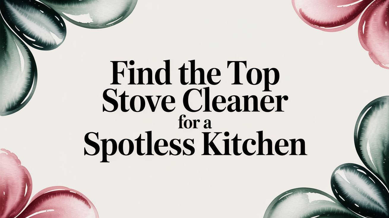Find the Top Stove Cleaner for a Spotless Kitchen