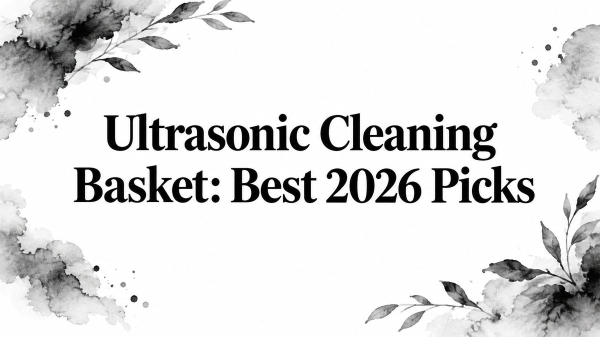 Ultrasonic Cleaning Basket: Best 2026 Picks