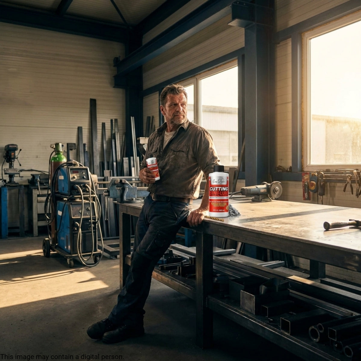 Drilling and tapping steel with Evo Dyne cutting oil