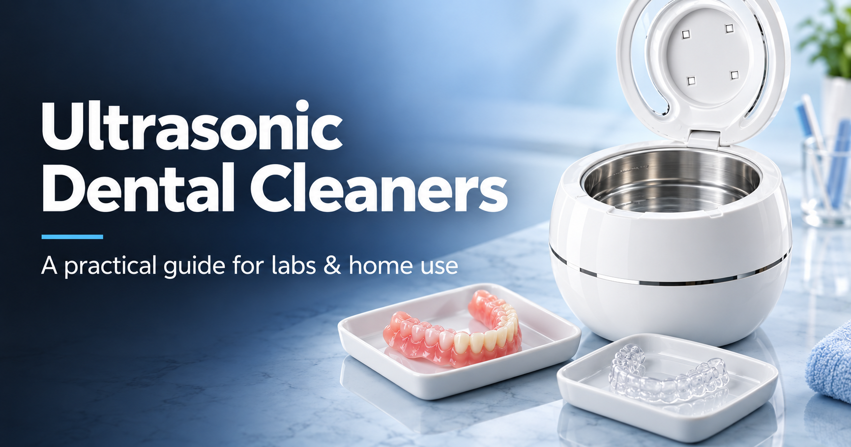 Elevate Your Clean: The Ultimate Guide to Ultrasonic Dental Cleaners for Labs and Home Use