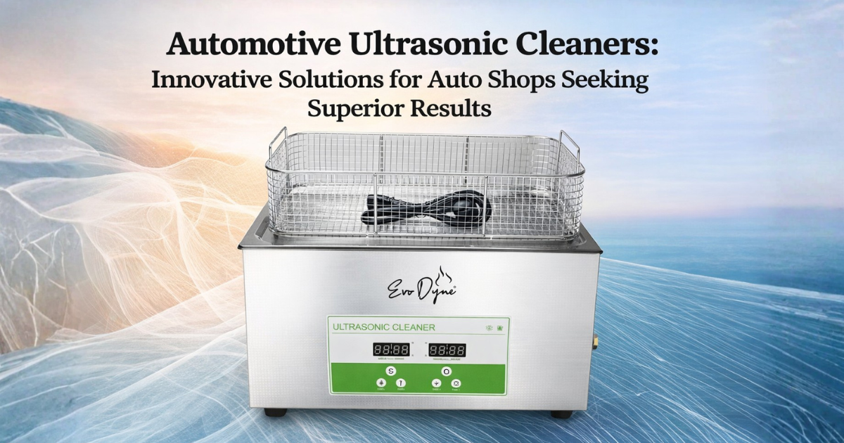 Automotive Ultrasonic Cleaners: Innovative Solutions for Auto Shops Seeking Superior Results