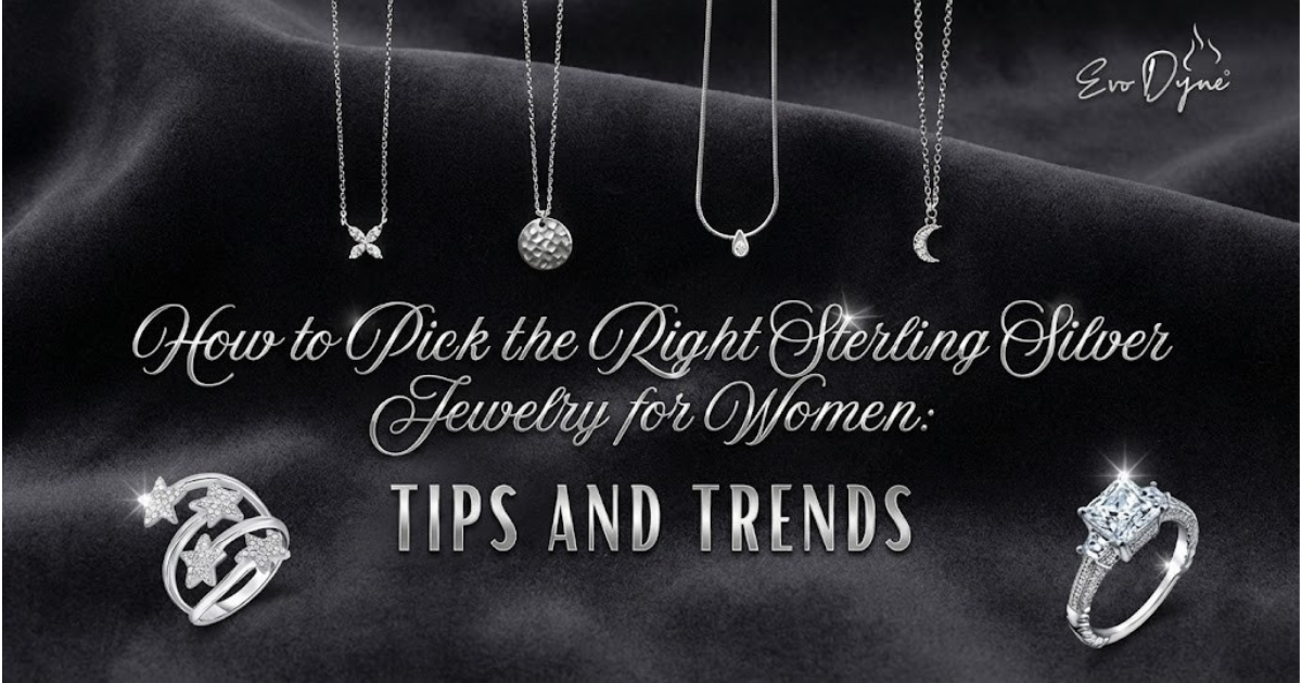 How to Pick the Right Sterling Silver Jewelry for Women: Tips and Trends
