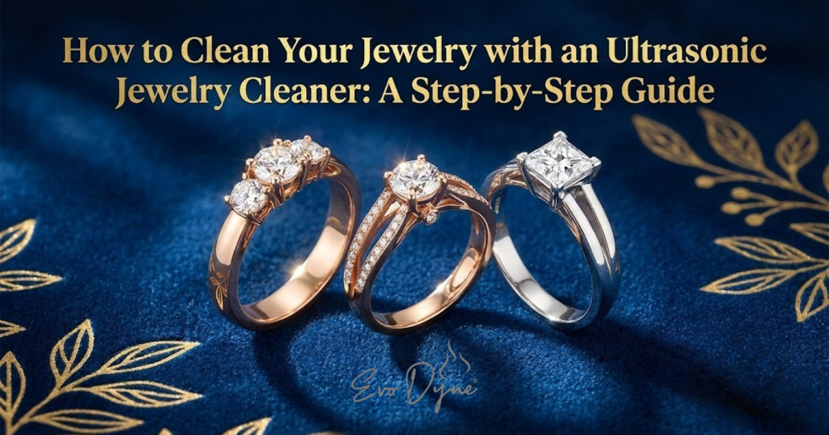 How to Clean Your Jewelry with an Ultrasonic Jewelry Cleaner: A Step-by-Step Guide
