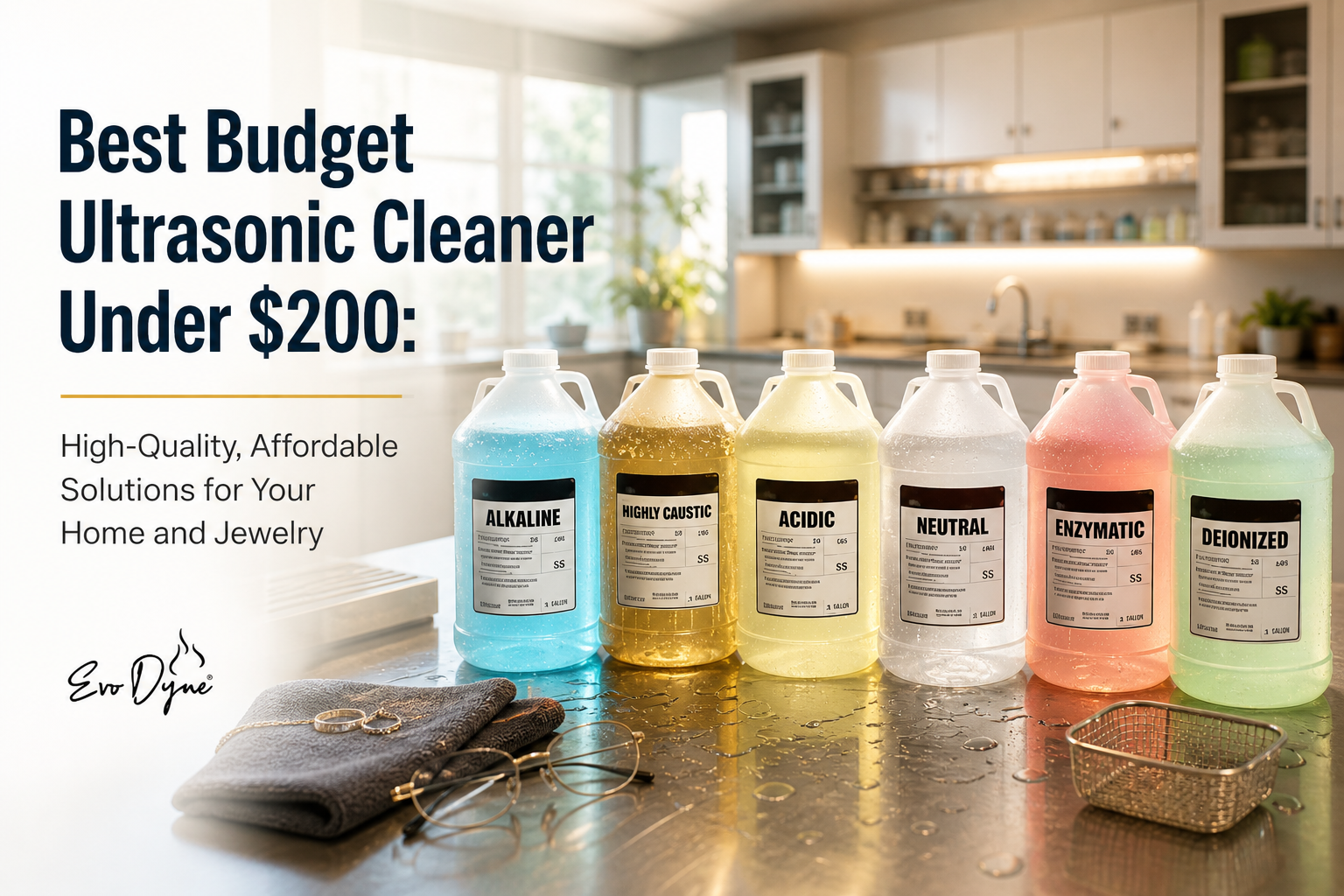 Best Budget Ultrasonic Cleaner Under $200: High-Quality, Affordable Solutions for Your Home and Jewelry