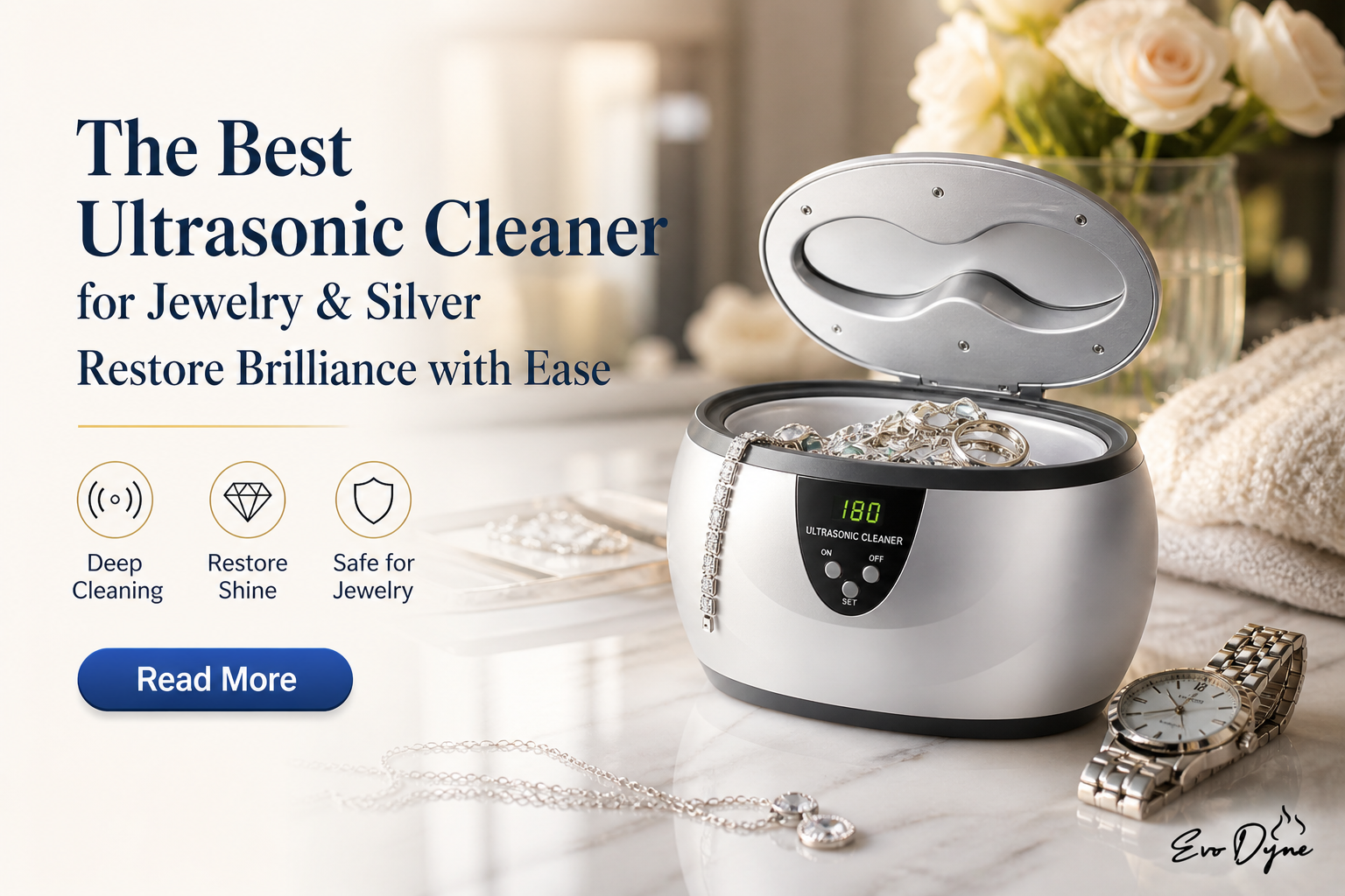The Best Ultrasonic Cleaner for Jewelry & Silver: Restore Brilliance with Ease