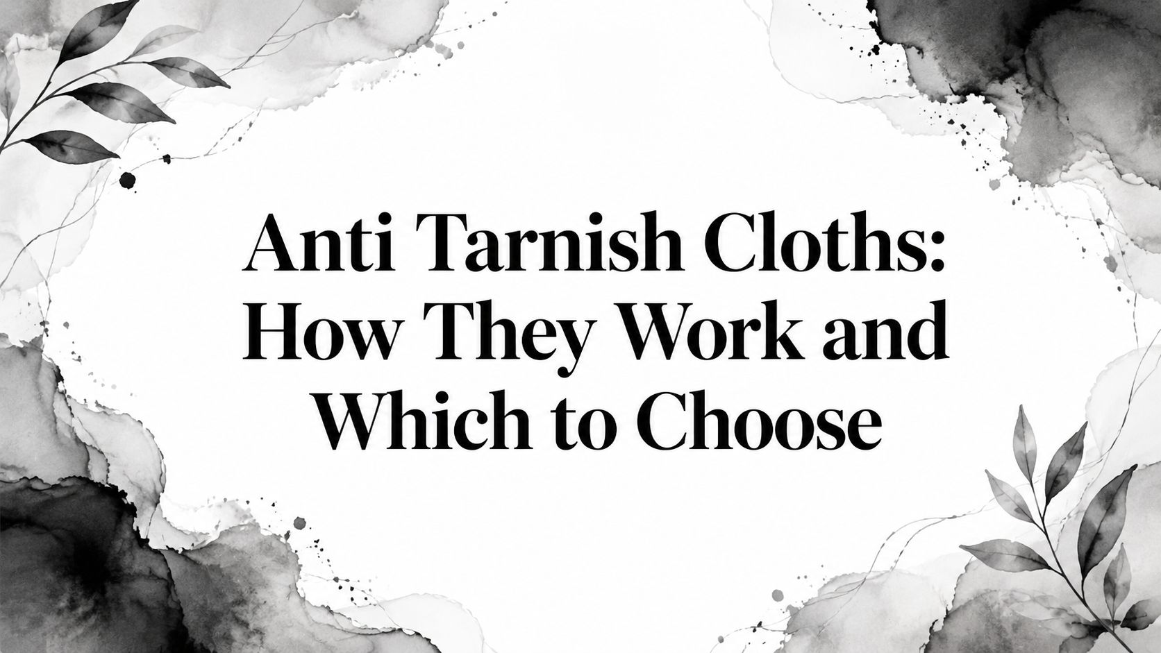 Anti Tarnish Cloths: How They Work and Which to Choose