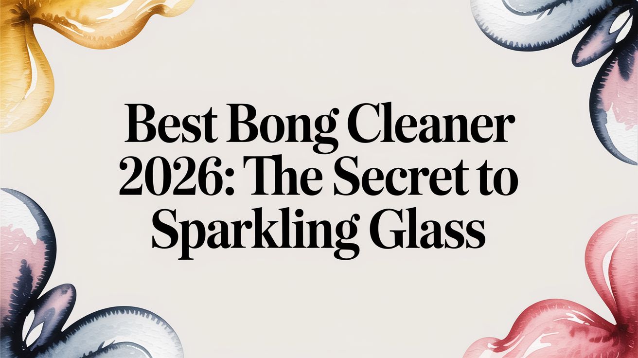 Best Bong Cleaner 2026: The Secret to Sparkling Glass
