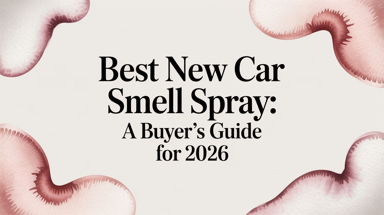 Best New Car Smell Spray: A Buyer's Guide for 2026