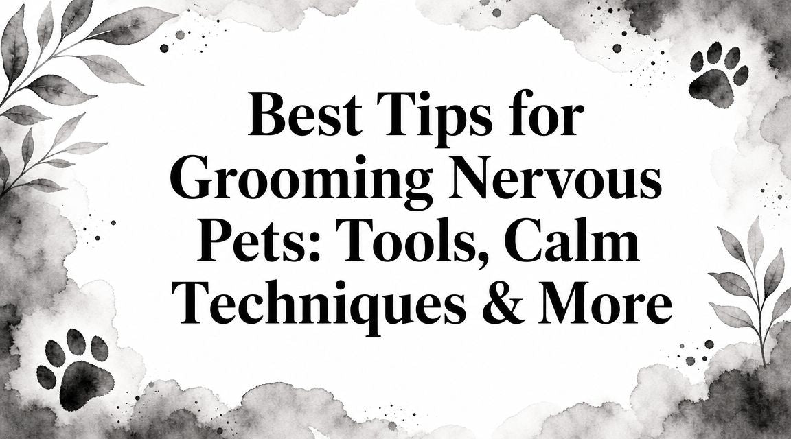 Best Tips for Grooming Nervous Pets: Tools, Calm Techniques & More