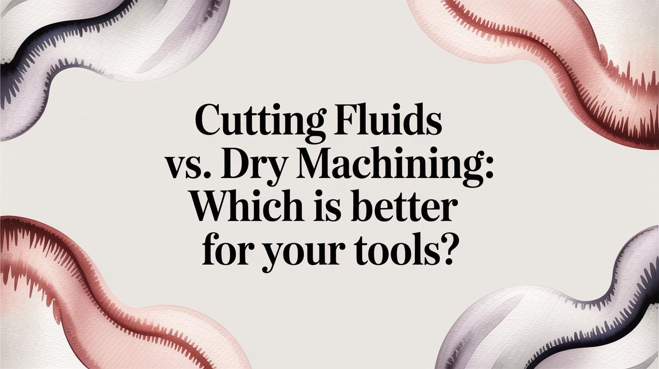 Cutting Fluids vs. Dry Machining: Which Is Better for Your Tools?