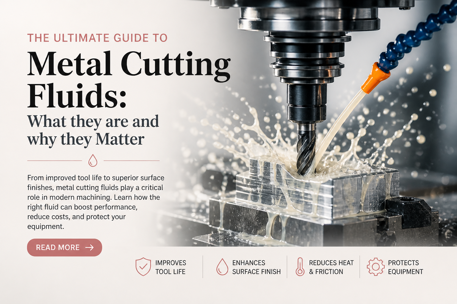 The Ultimate Guide to Metal Cutting Fluids: What They Are and Why They Matter