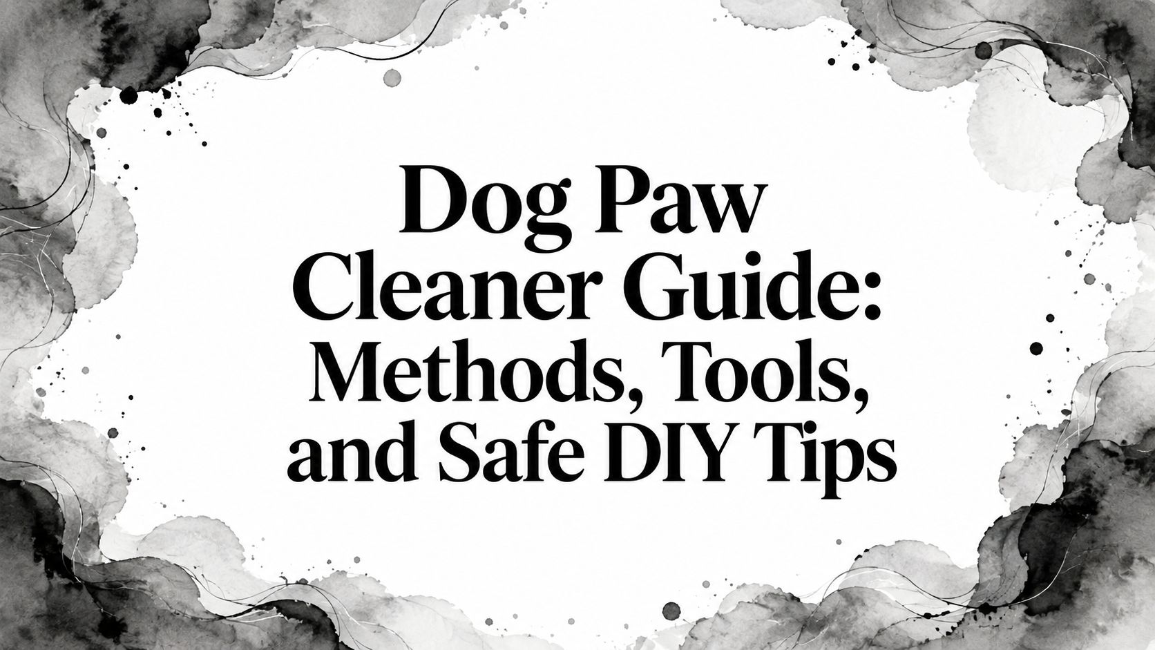 Dog Paw Cleaner Guide: Methods, Tools, and Safe DIY Tips