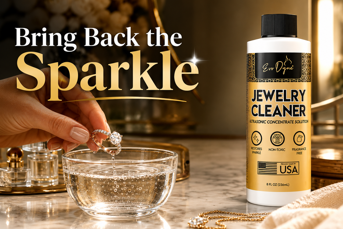 What Liquid Do You Put in an Ultrasonic Jewelry Cleaner?