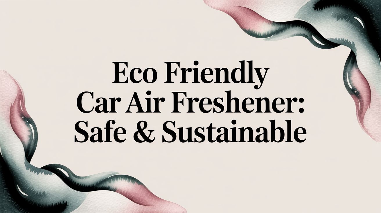 Eco Friendly Car Air Freshener: Safe & Sustainable
