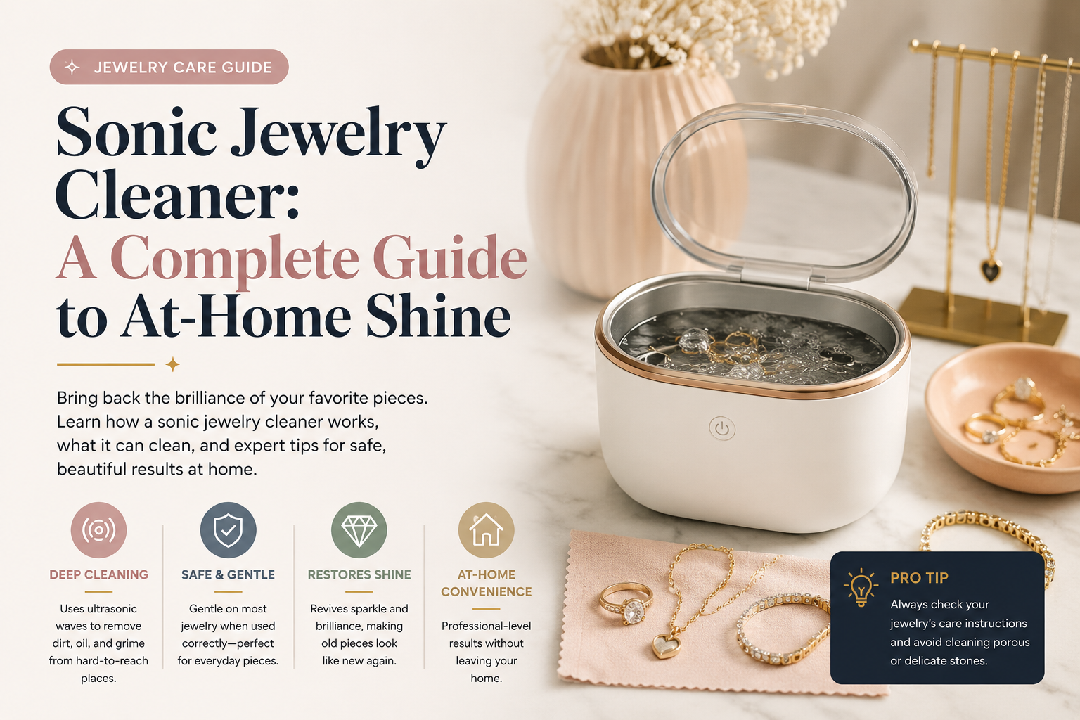 Sonic Jewelry Cleaner: A Complete Guide to At-Home Shine