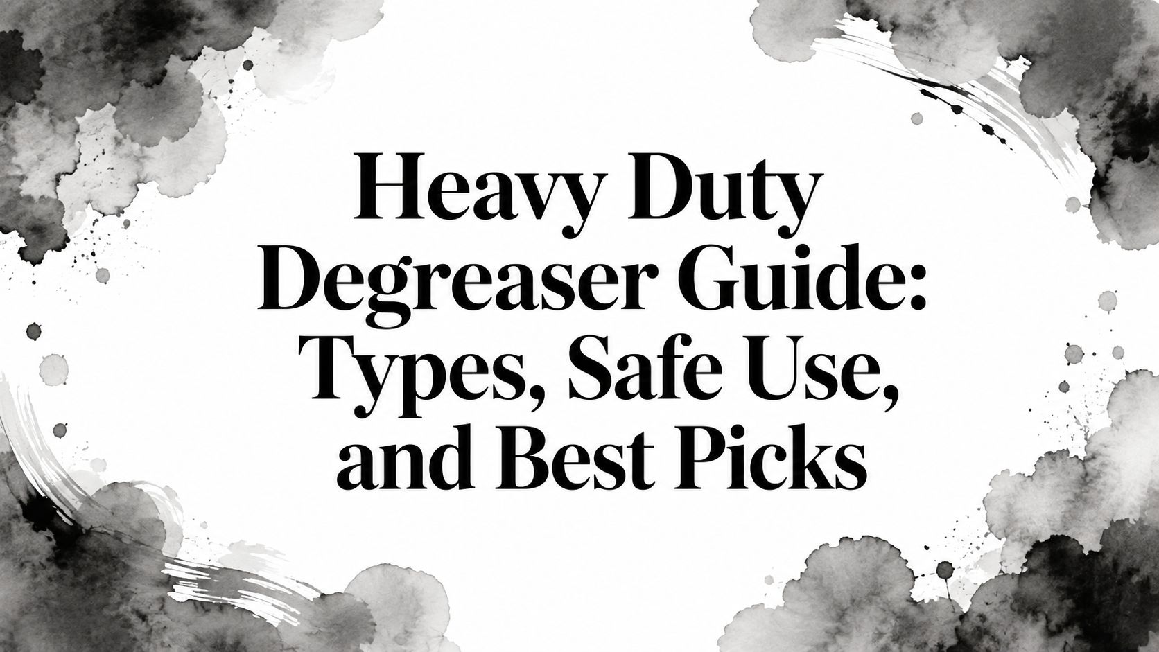 Heavy Duty Degreaser Guide: Types, Safe Use, and Best Picks