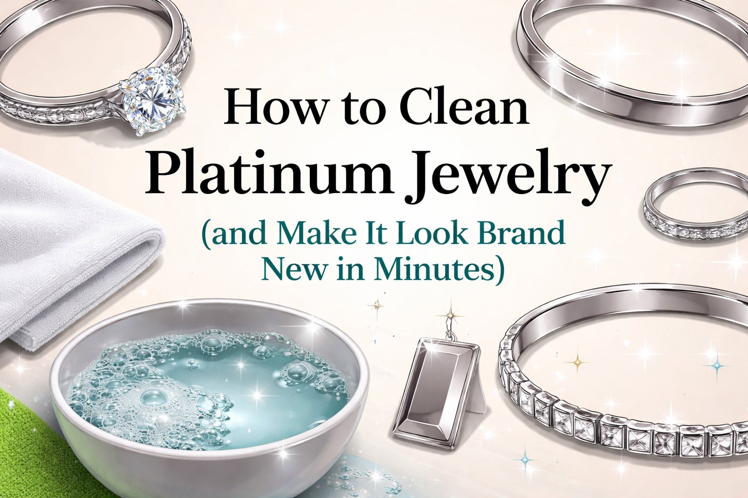 How to Clean Platinum Jewelry for a Lasting Shine
