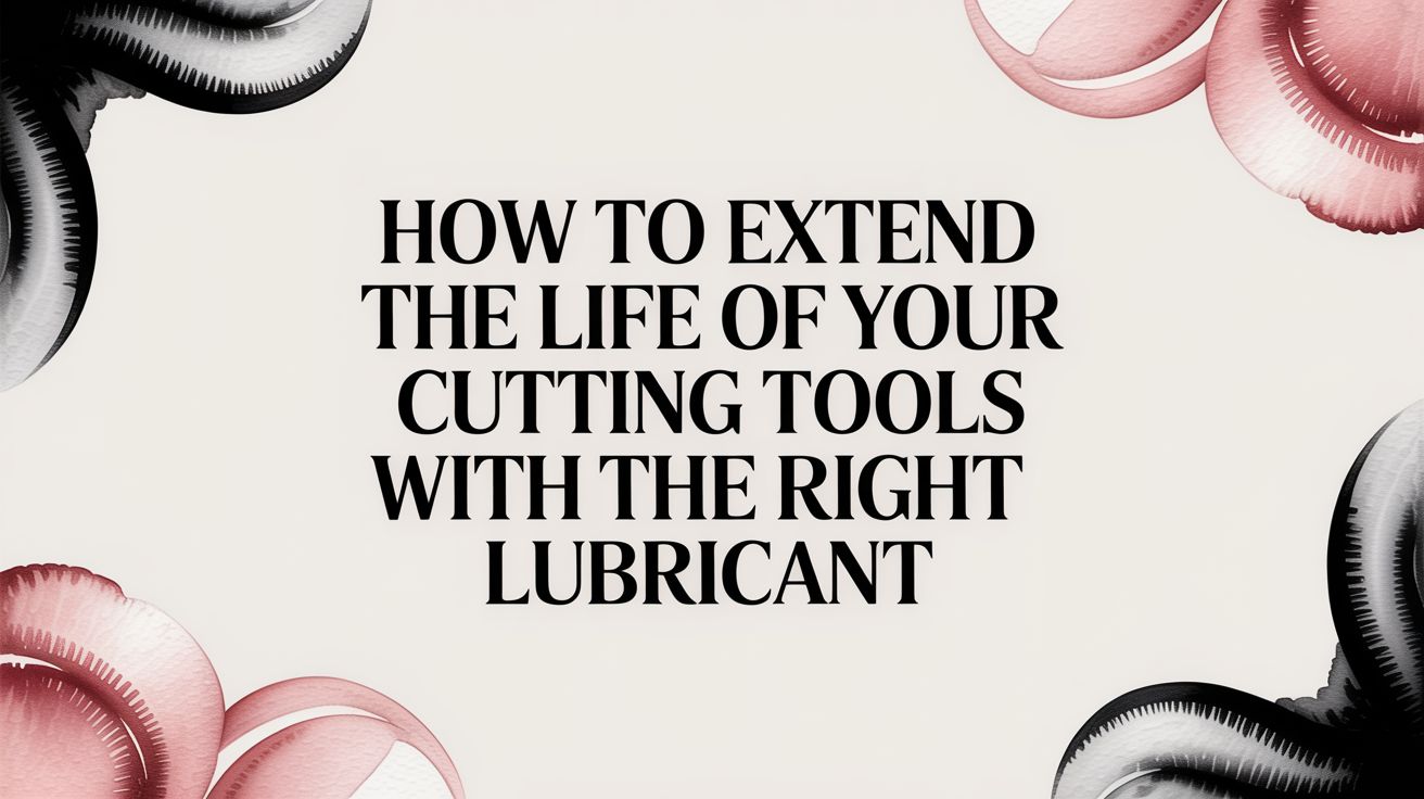 How to Extend the Life of Your Cutting Tools with the Right Lubricant