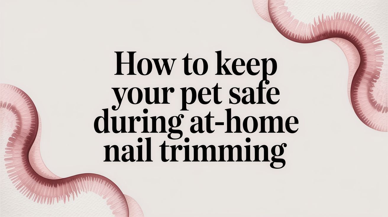 How to Keep Your Pet Safe During At-Home Nail Trimming