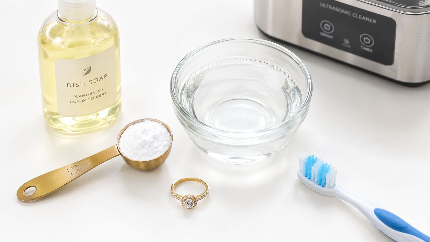 How to Make Jewelry Cleaning Solution That Actually Works