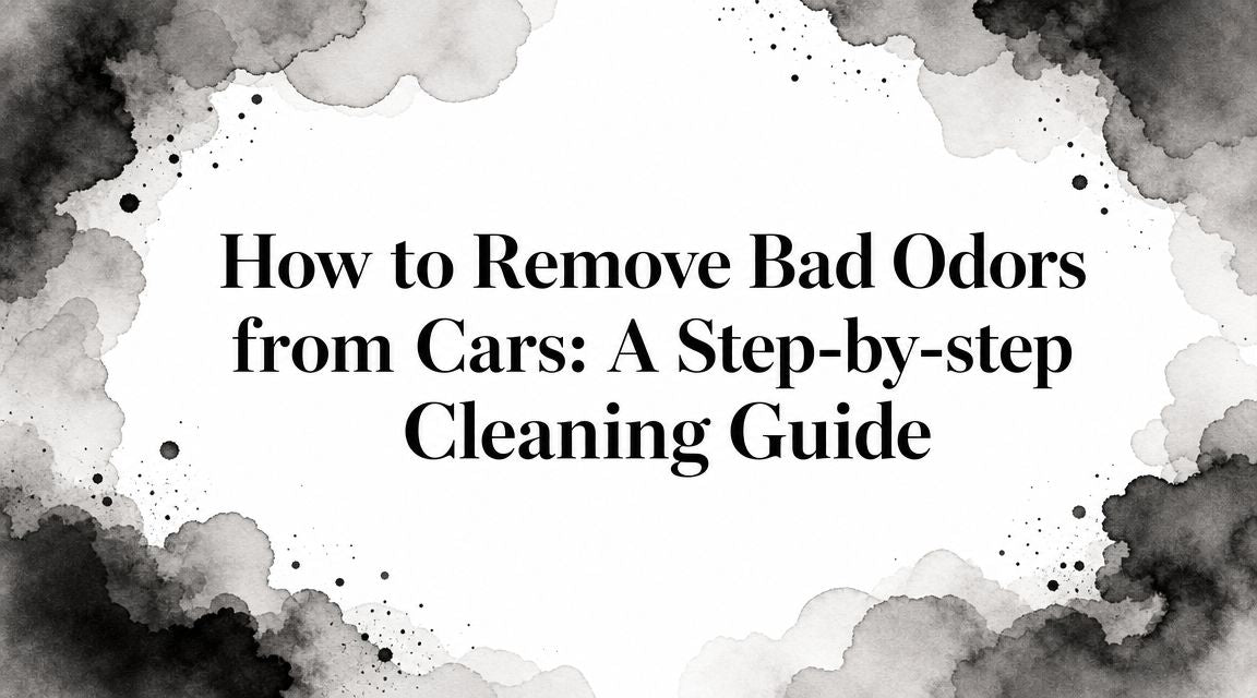 How to Remove Bad Odors from Cars: A Step-by-step Cleaning Guide