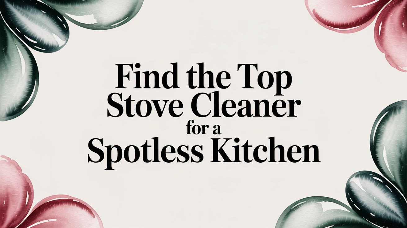 Find the Top Stove Cleaner for a Spotless Kitchen